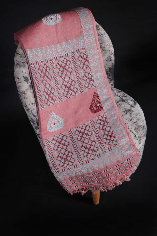 Cotton Shawl - Pink