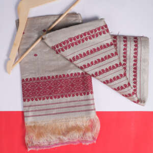 4O9A8503 Mekhela Chaddor - Muga Tussar
