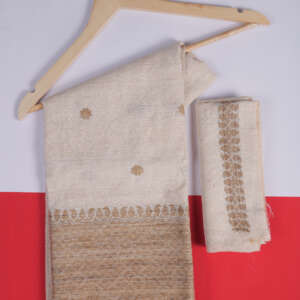 Cotton by Reshmi - Muga Tussar Saree