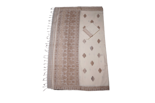 Untitled-39 Cotton by Reshmi - Muga Tussar Saree