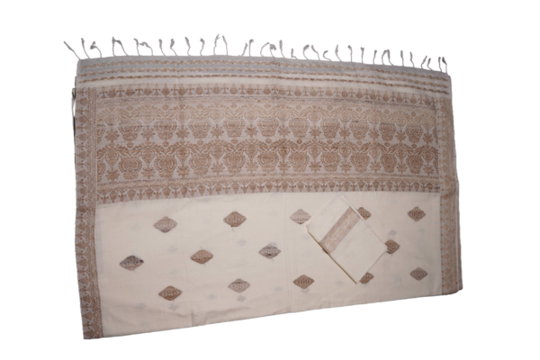 Untitled-40 Cotton by Reshmi - Muga Tussar Saree