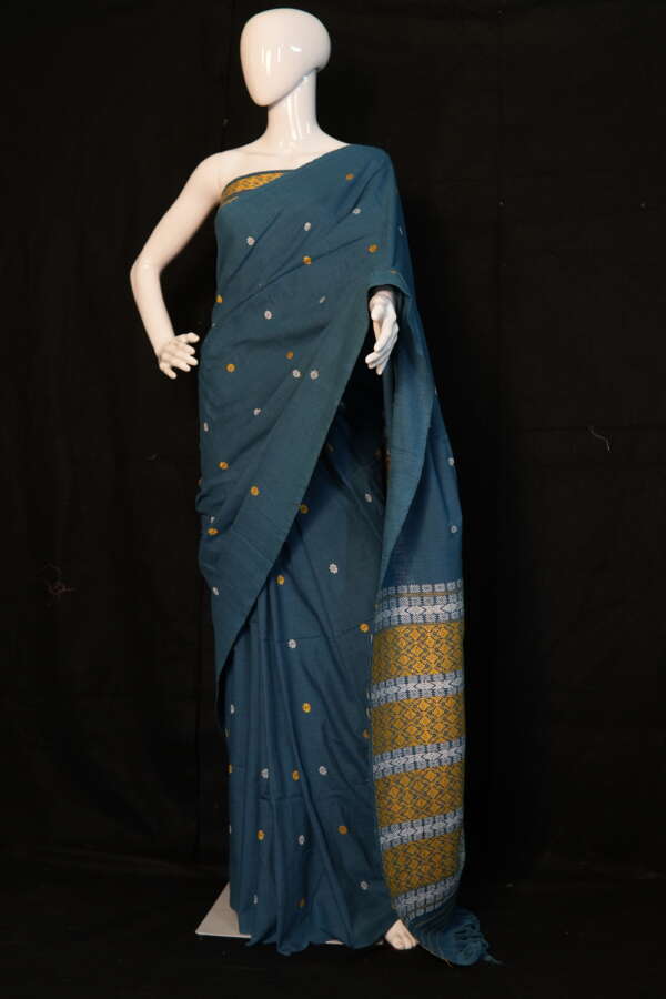 Eri Natural dyed Silk Saree