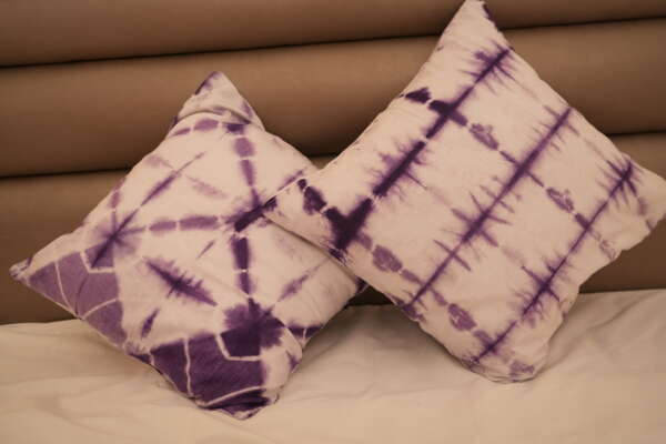DSC03771 Cotton Tie and Died Cushion